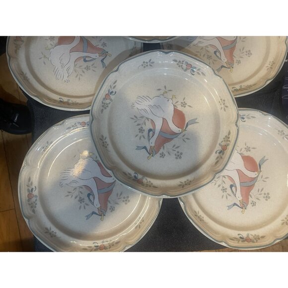 MARMALADE Geese 8868 Vintage International China Japan Salad Plates (4) - Picture 7 of 8